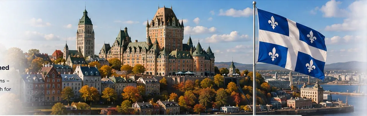 Quebec regulation artwork illustrating the province's government-run gambling model